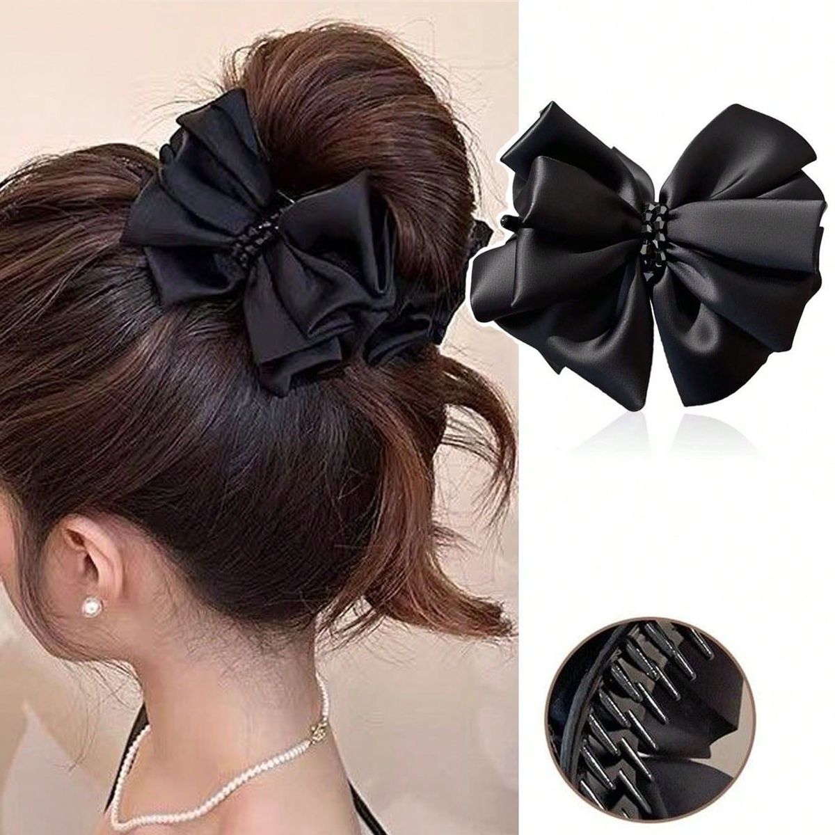 Hi Tech Accessories - Fermaglio per capelli a fiocco stile