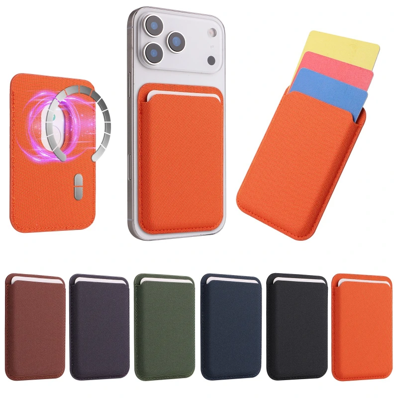 Tech Accessories For Iphone - Porta Carte Techwoven per MagSafe, Custodia