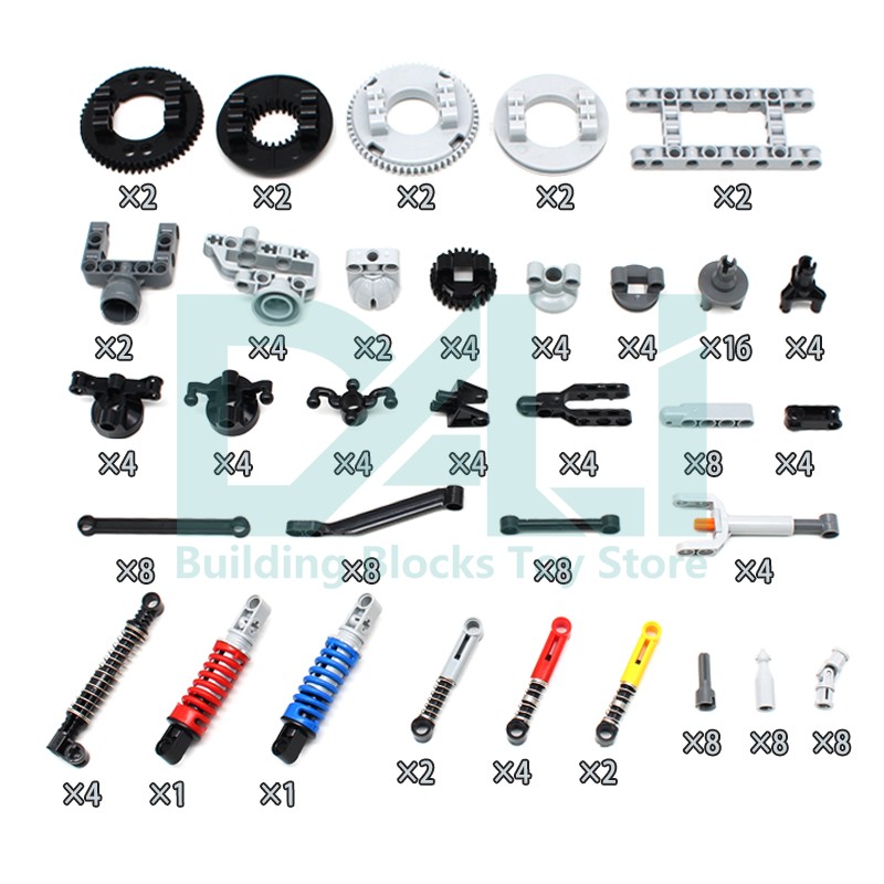 148 Pezzi MOC Parti Tecniche I - Tech Gear Accessories recensione e prezzo