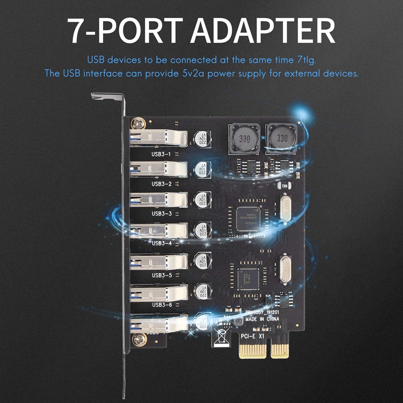 Adattatore Scheda di Espansion - Usb Hub 7 Port recensione e prezzo
