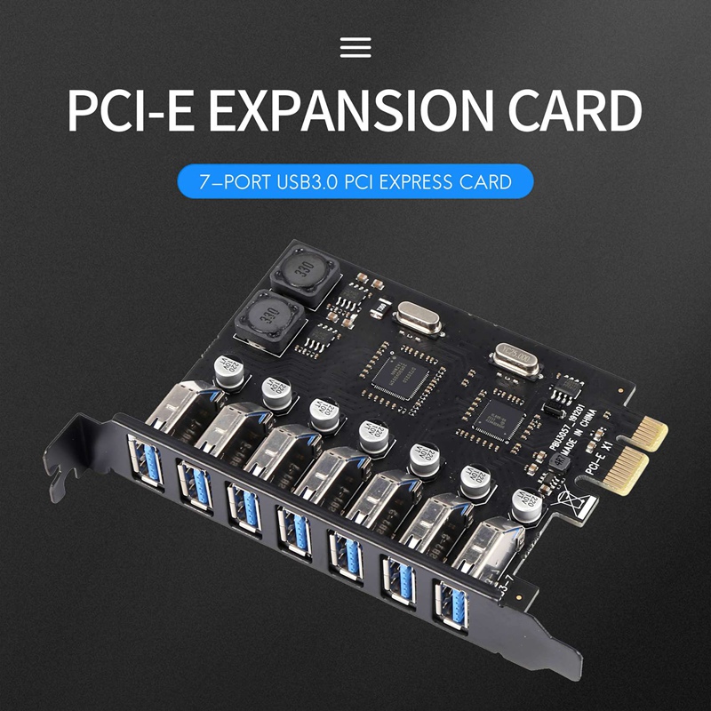 Adattatore Scheda di Espansion - Usb Hub 7 Port recensione e prezzo
