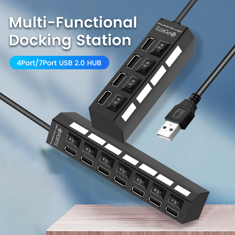 Hub USB 2.0 porte Splitter Mul - Usb Hub 7 Port recensione e prezzo