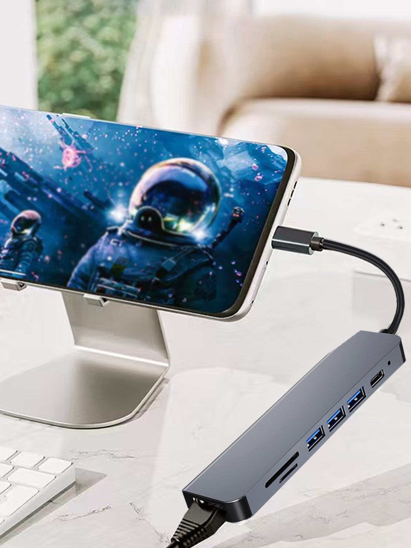 Hub USB 7-in-1 Transfrontalier - Usb Hub 7 Port recensione e prezzo