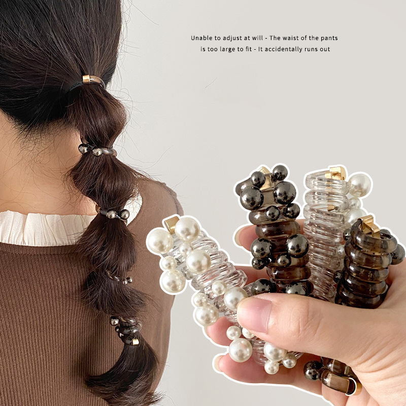 Anello per capelli con perle,  - Hi Tech Accessories recensione e prezzo
