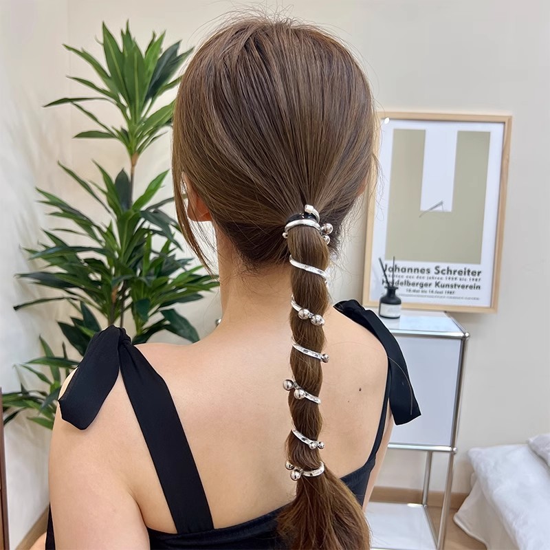 Anello per capelli con perle,  - Hi Tech Accessories recensione e prezzo