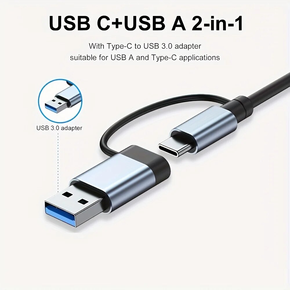 Hub USB 3.0 2 in 1 a 7 porte,  - Usb Hub 7 Port recensione e prezzo